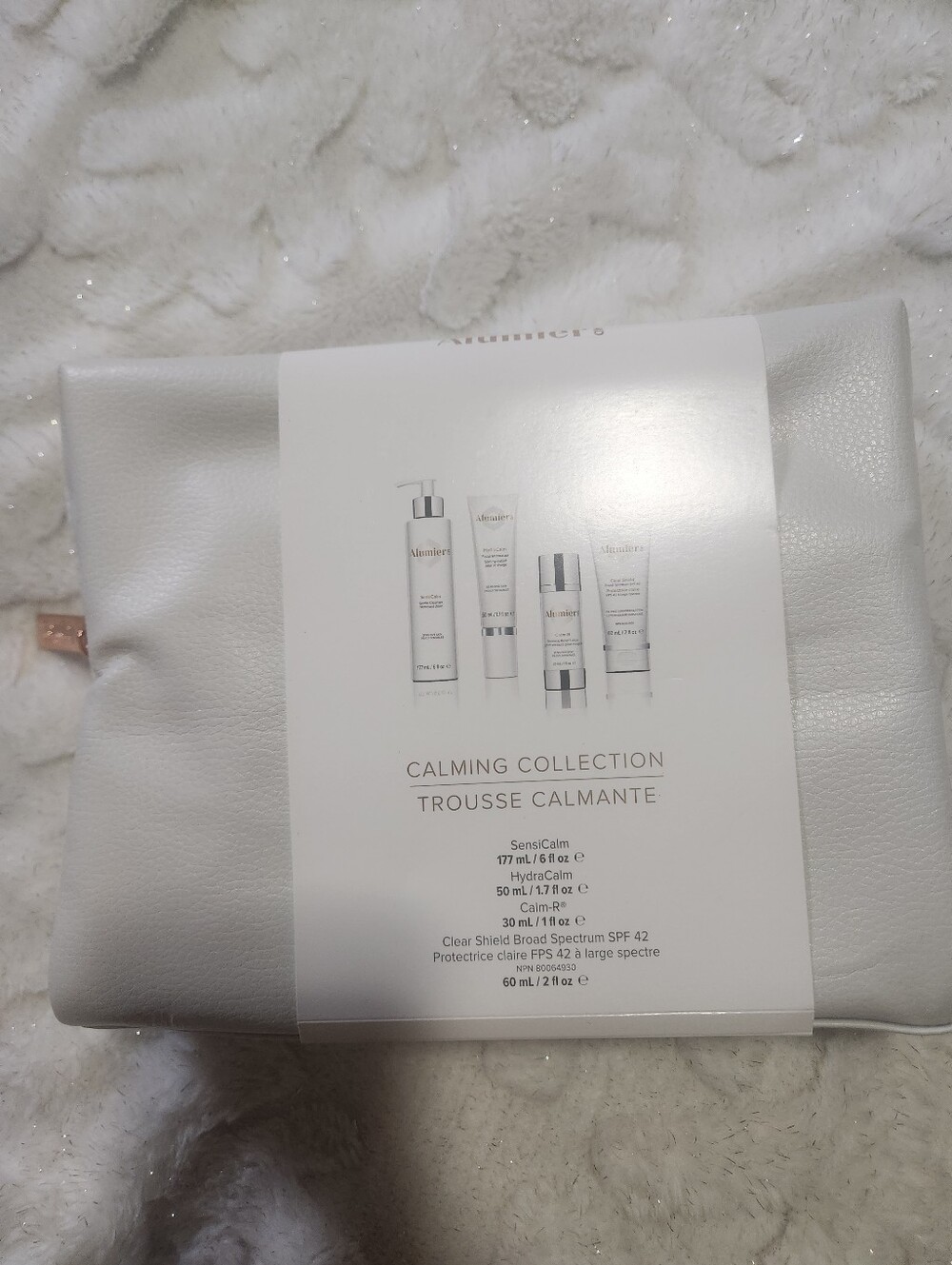 Alumier Calming Collection Moisturizer Set – White